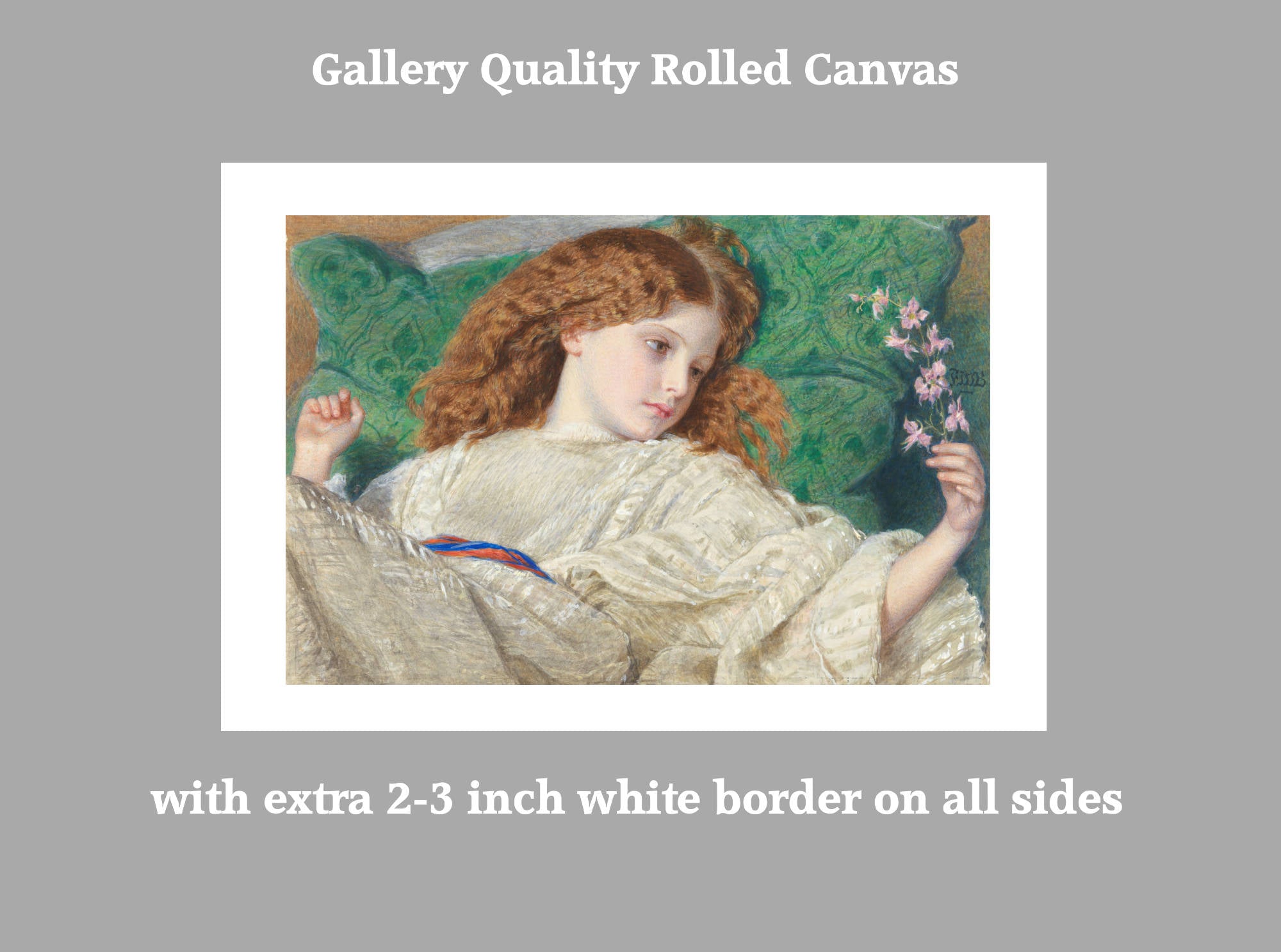 Frederic William Burton Fine Art Print, Dreams