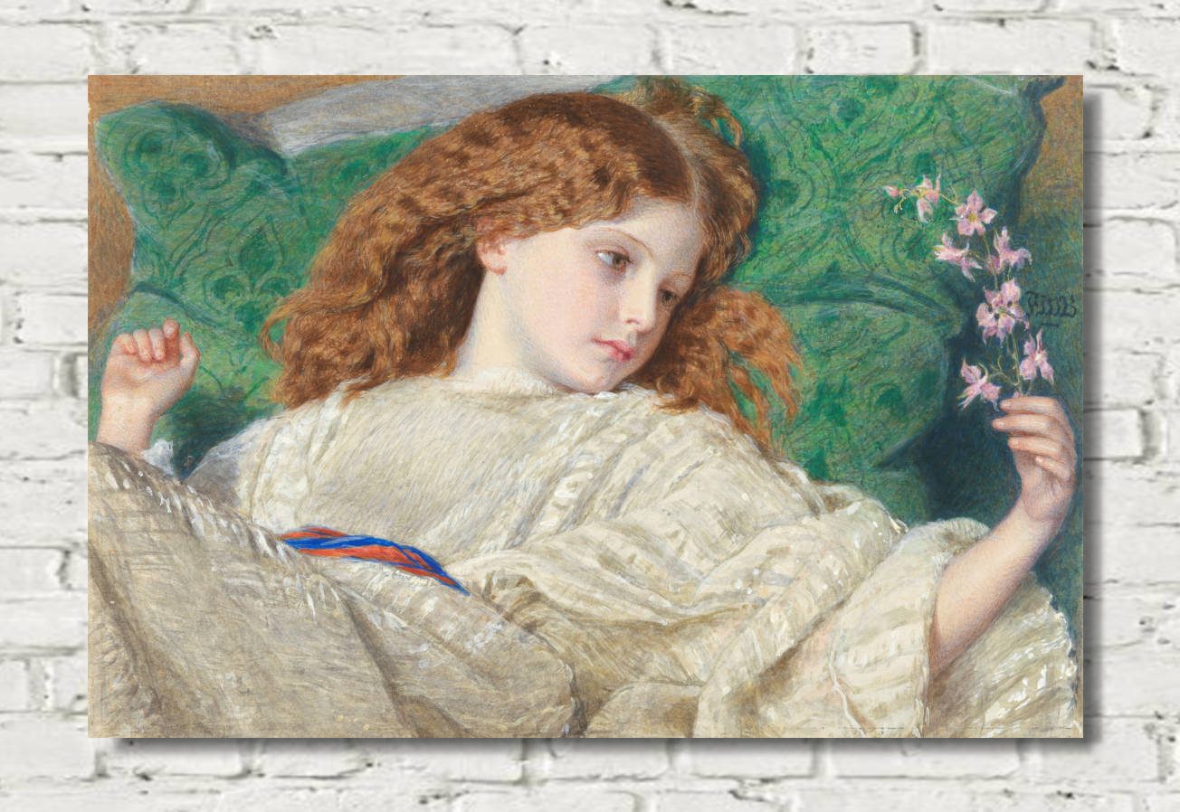 Frederic William Burton Fine Art Print, Dreams