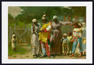 Winslow Homer Fine Art Print :  Dressing for the Carnival