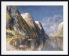 Karl Kaufmann Print, Drontheim Fjord