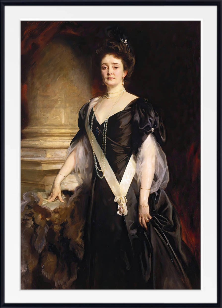 John Singer Sargent Print,&nbsp;Duchess Louise Margaret of Connaught (1860–1917), née Princess of Prussia. (1908)