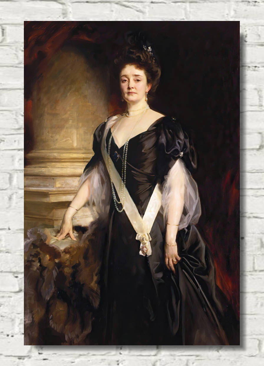 John Singer Sargent Print,&nbsp;Duchess Louise Margaret of Connaught (1860–1917), née Princess of Prussia. (1908)