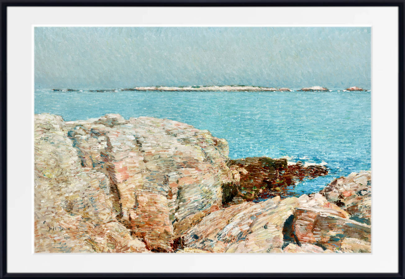 Frederick Childe Hassam Print : Duck Island (1906)