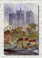 Cass Gilbert Print, Durham Cathedral, England (1913)