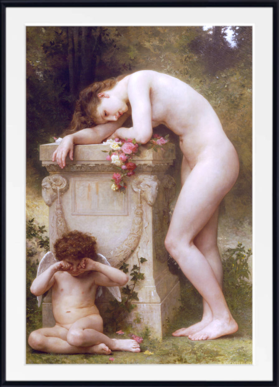 William-Adolphe Bouguereau, Fine Art Print : Elegy