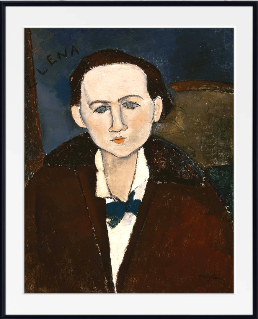 Amedeo Modigliani Wall Art Print, Elena Povolozky