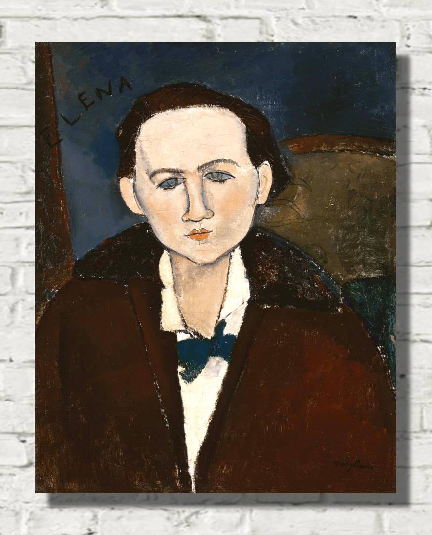 Amedeo Modigliani Wall Art Print, Elena Povolozky