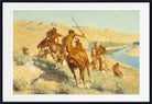 Frederic Remington Fine Art Print : Episode of the Buffalo Gun