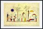 Wassily Kandinsky Fine Art Print, Serious Fun Abstract