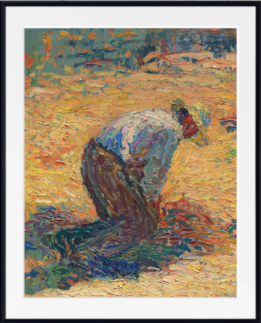 Henri Martin Print, Study for ‘The Harvest’ (1919)