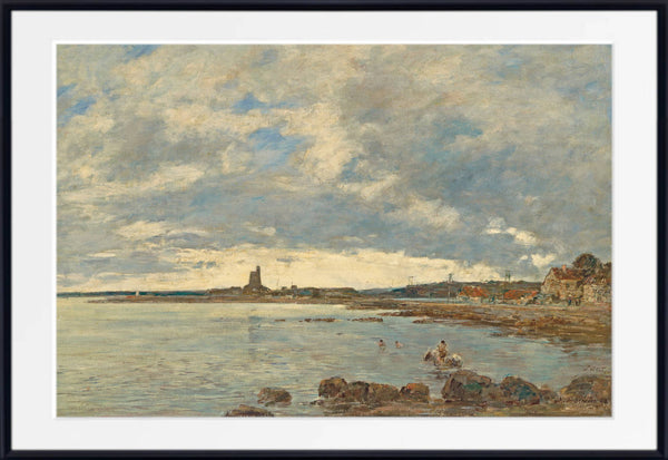 Eugène Boudin Fine Art Print : St. Vaast La Hougue