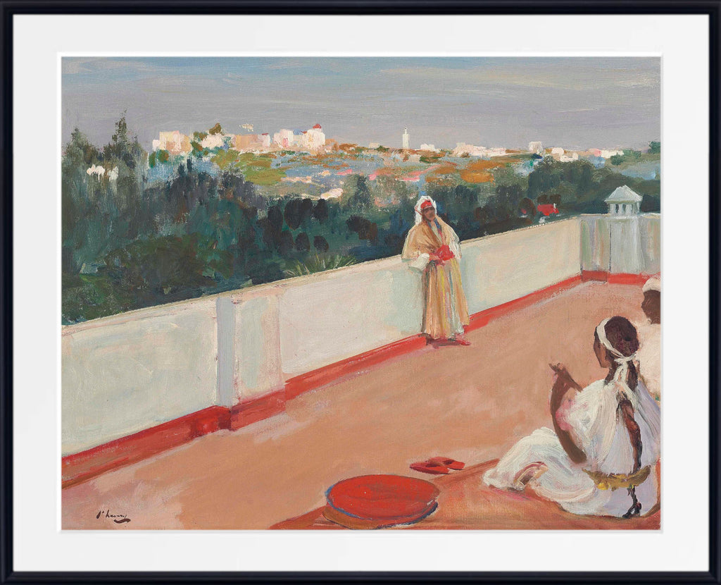 Evening on the House Top, Tangier, John Lavery