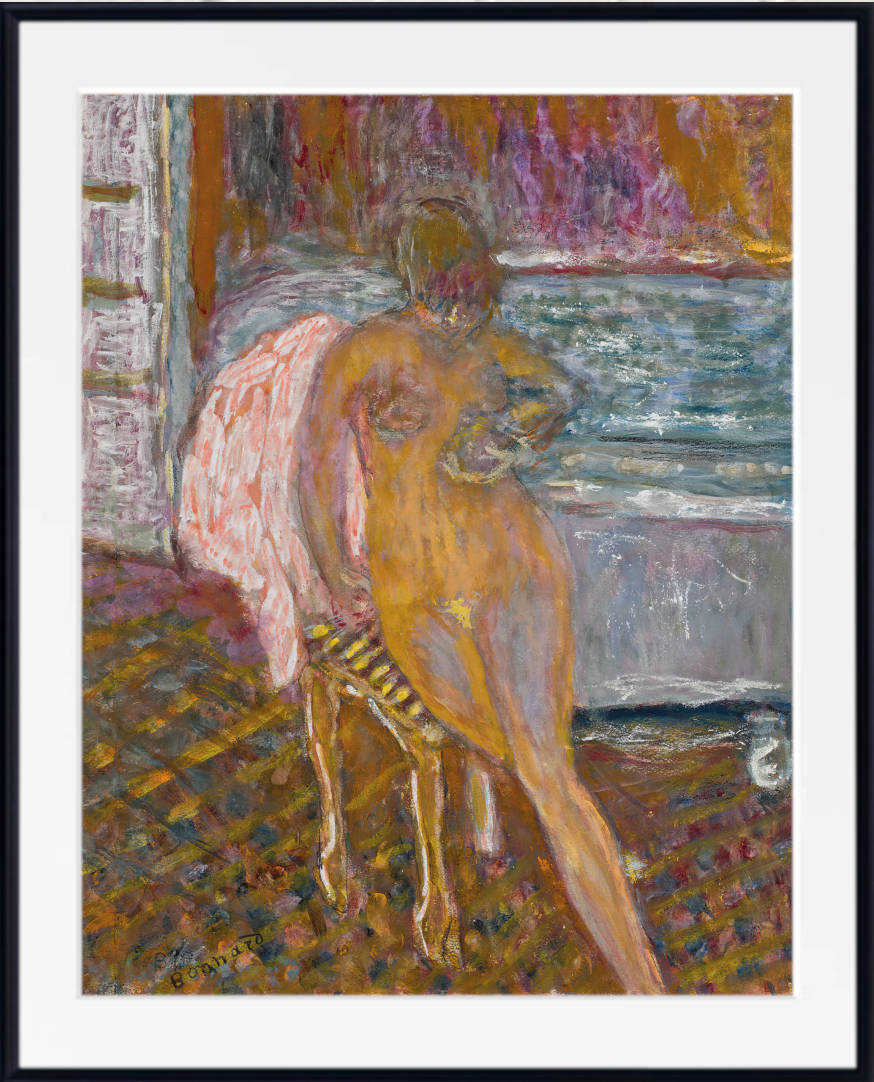 Woman at her toilette, Pierre Bonnard Fine Art Print