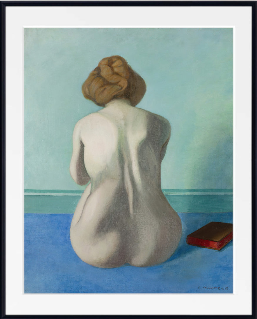 Seated Nude from the rear, Félix Vallotton