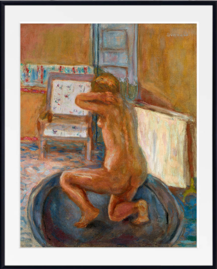 Pierre Bonnard Print, Woman in a Tub (1917)