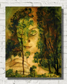 Francis Picabia Print, Femme aux Arbres (Transparencies Series)