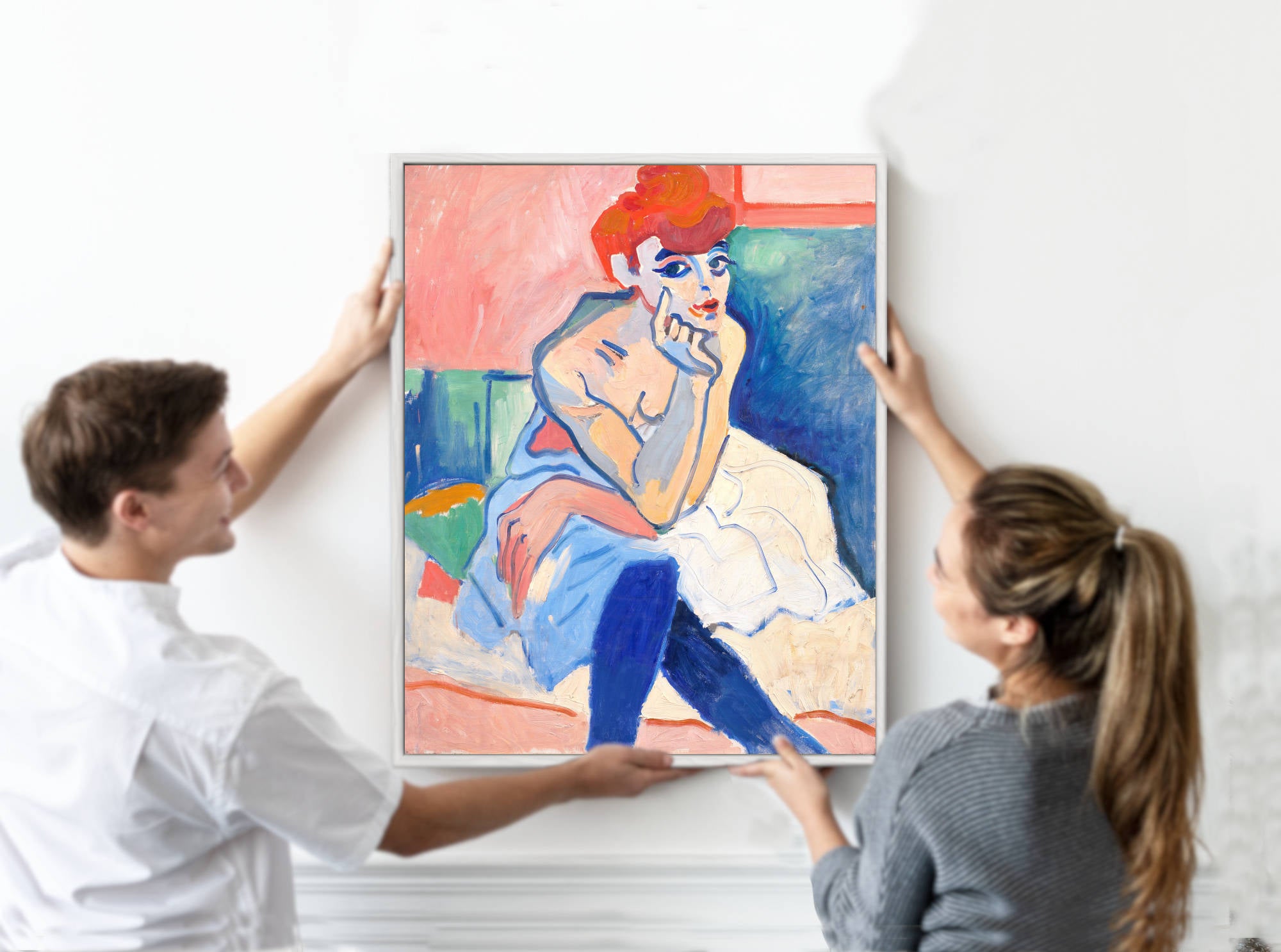 André Derain: Femme en chemise (1906) – Fine Art Prints & Premium Canvas Panels