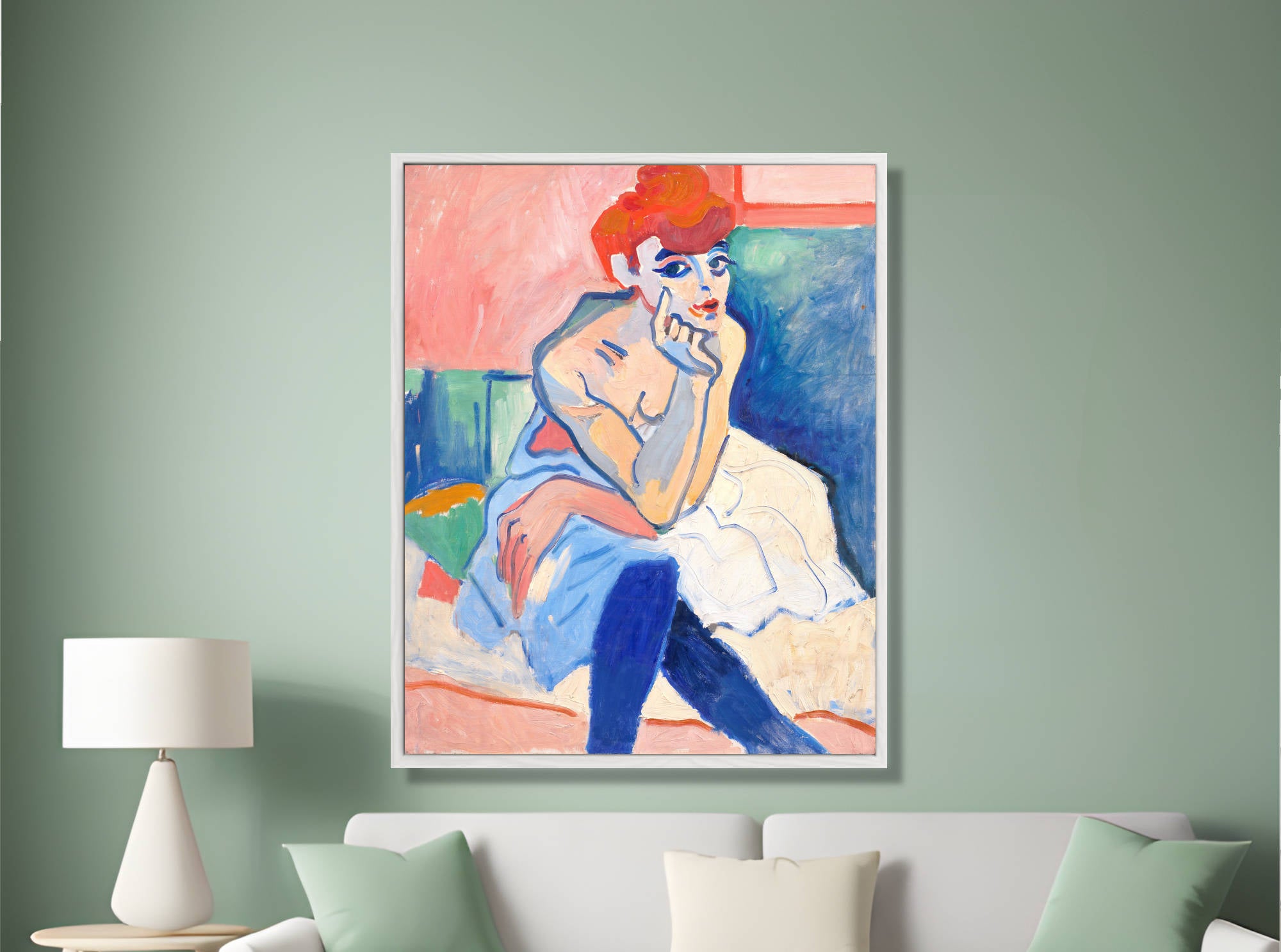 André Derain: Femme en chemise (1906) – Fine Art Prints & Premium Canvas Panels