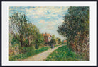 Alfred Sisley Print, Woman and child on the path, Sèvres (1879)