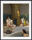 Jean-Léon Gérôme Fine Art Print : Women Bathing