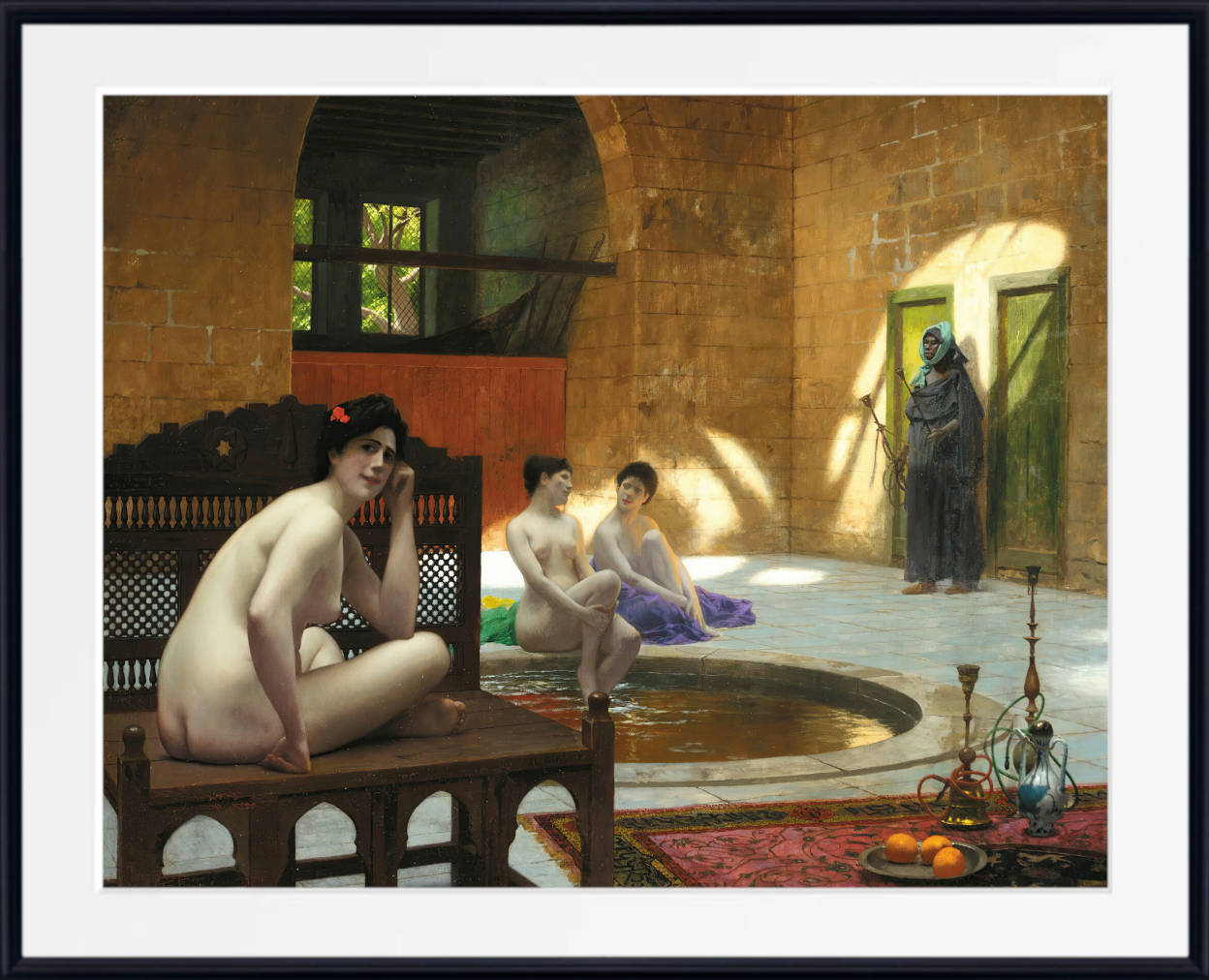 Jean-Léon Gérôme Print, Femmes Au Bain