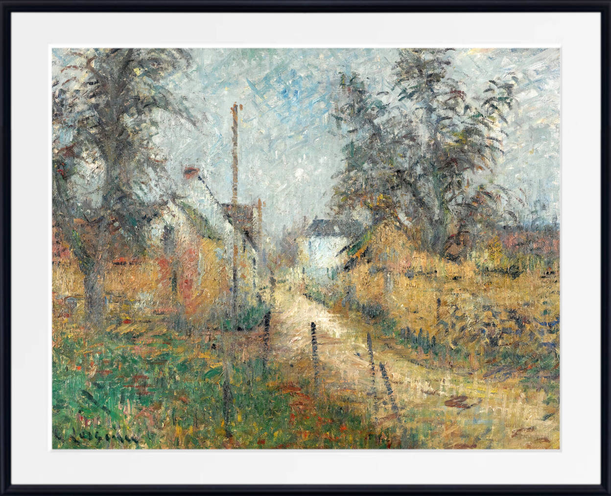 Gustave Loiseau Print, Farm In Normandy (1926)