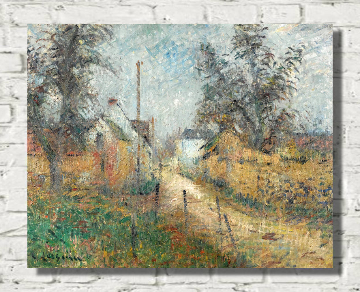 Gustave Loiseau Print, Farm In Normandy (1926)