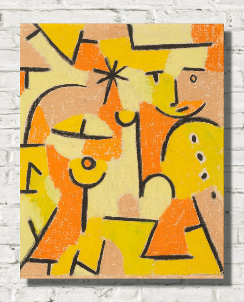 Figure in Yellow by Paul Klee