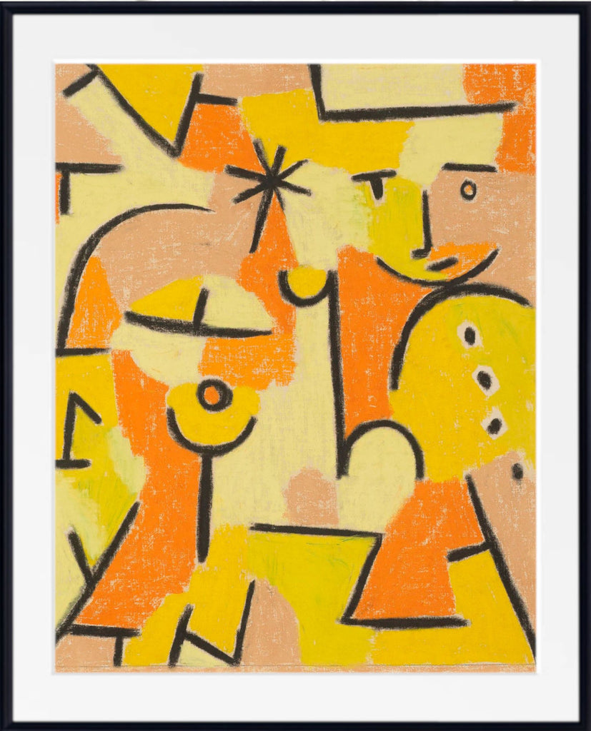 Figure in Yellow by Paul Klee