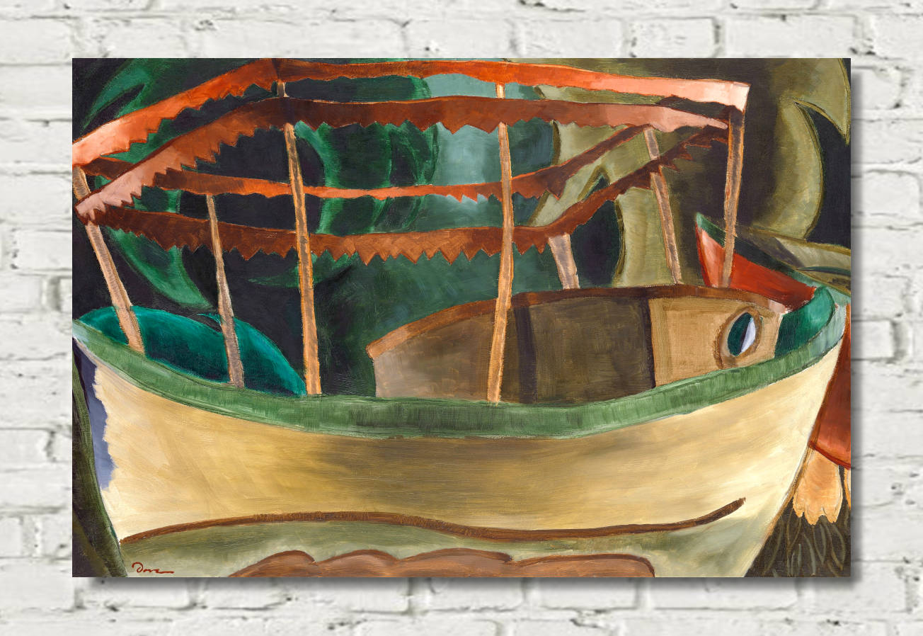 Arthur Dove Fine Art Print, Fishboat (1930)