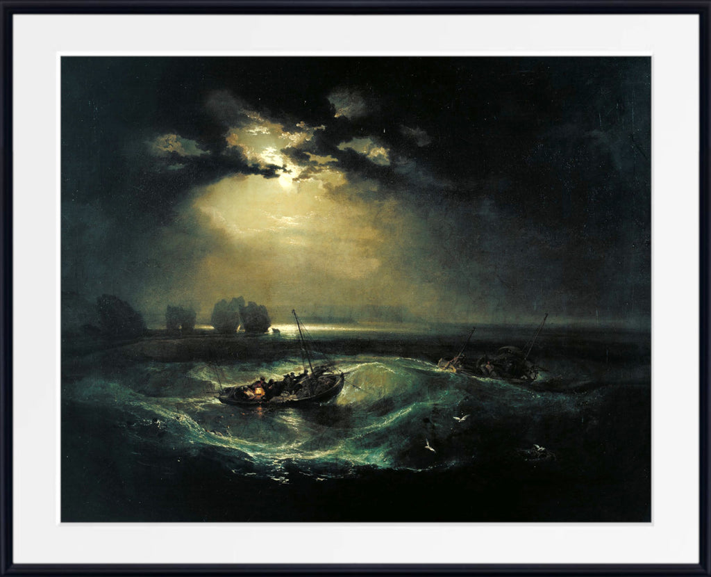 Fishermen at Sea by William Turner