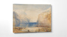 Fluelen- Morning (looking towards the lake) by William Turner 