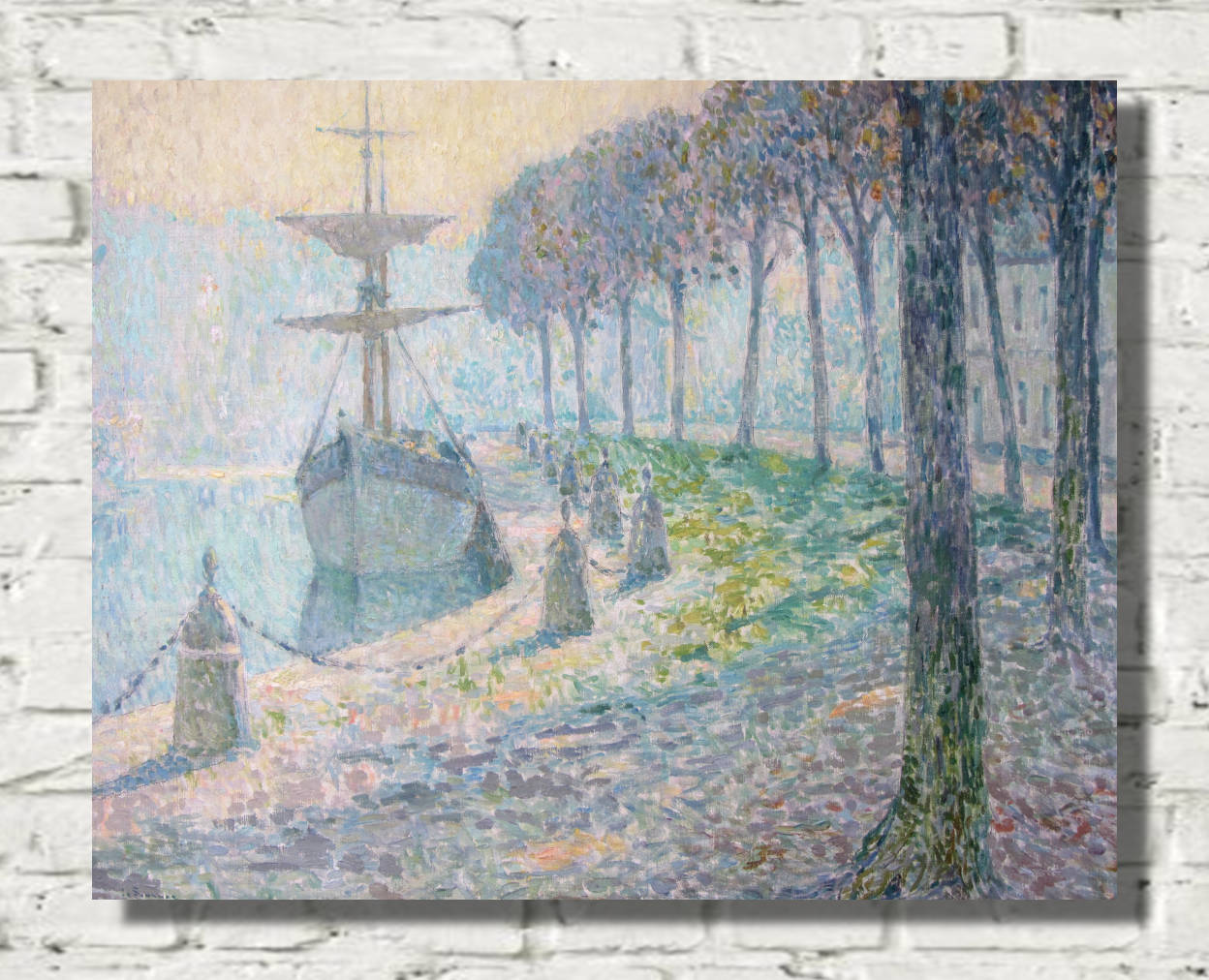 Henri Le Sidaner Print, Fog in the Midi