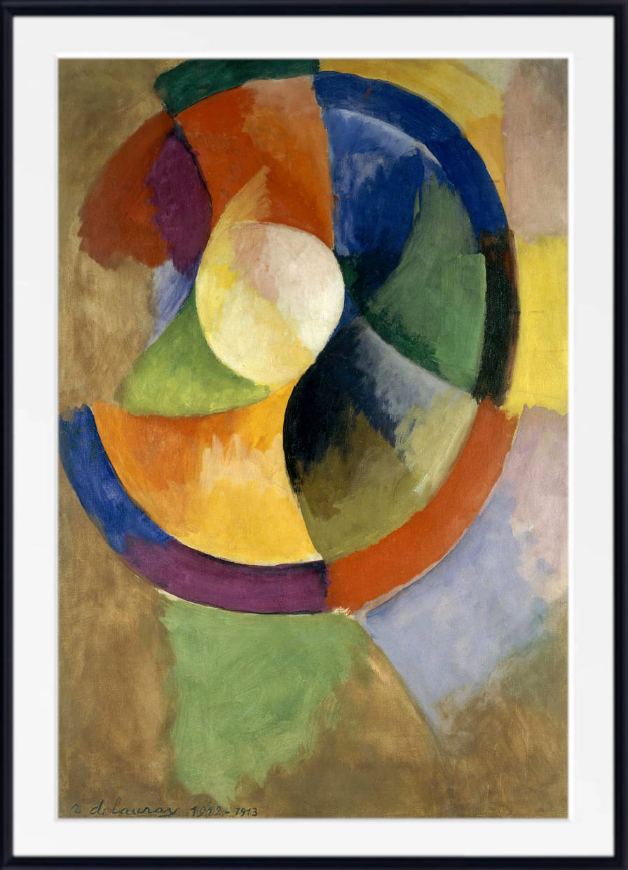 Robert Delaunay Print, Formes circulaires, Soleil n° 2 (1912)