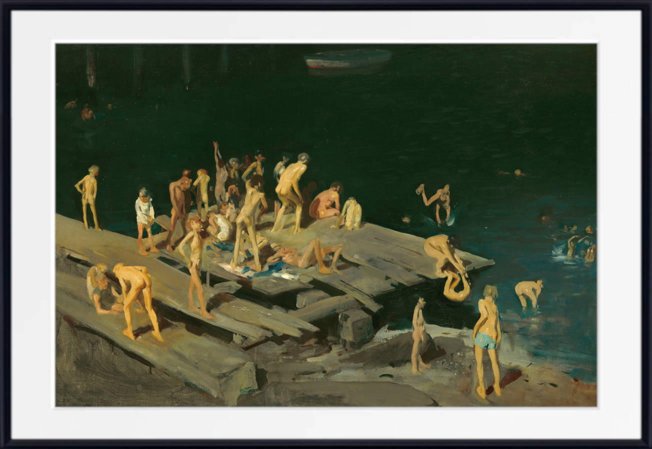 George Bellows Fine Art Print, Forty-two Kids