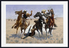 Frederic Remington, Old Masters Fine Art Print : Aiding A Comrade