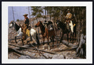 Frederic Remington, Old Masters Print : Prospecting for Cattle Range
