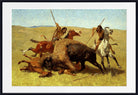 Frederic Remington, Old Masters Fine Art Print : The Buffalo Hunt