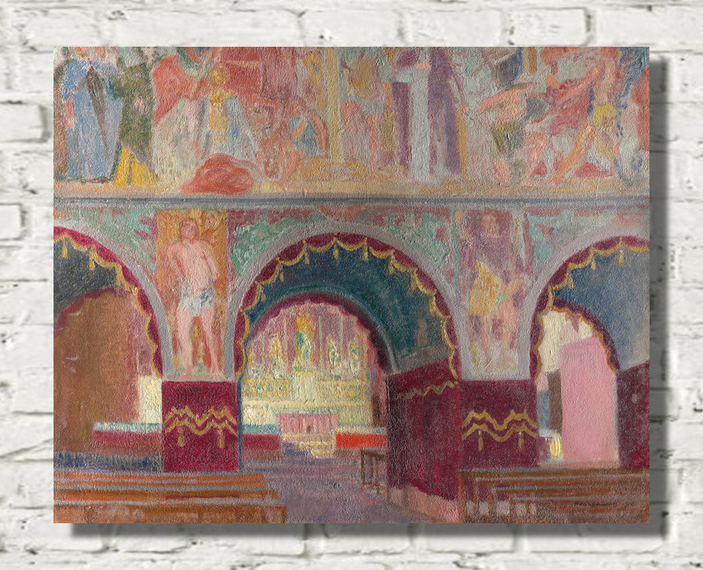 Frescoes by Luini, in Lugano (1916) by Maurice Denis