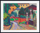 Gabriele Münter Print, Cemetery gate (Murnau)