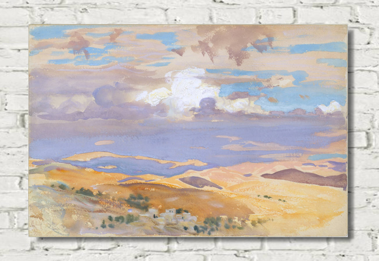 John Singer Sargent Print, From Jerusalem (1905)