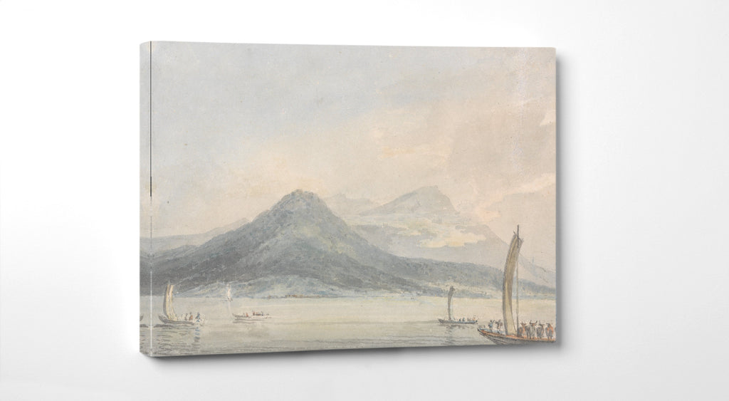 From the Isola Borromena, Lago Maggiore by William Turner