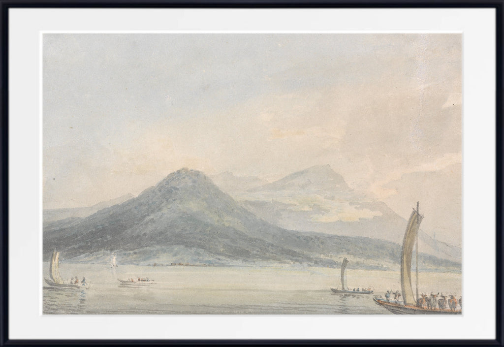 From the Isola Borromena, Lago Maggiore by William Turner