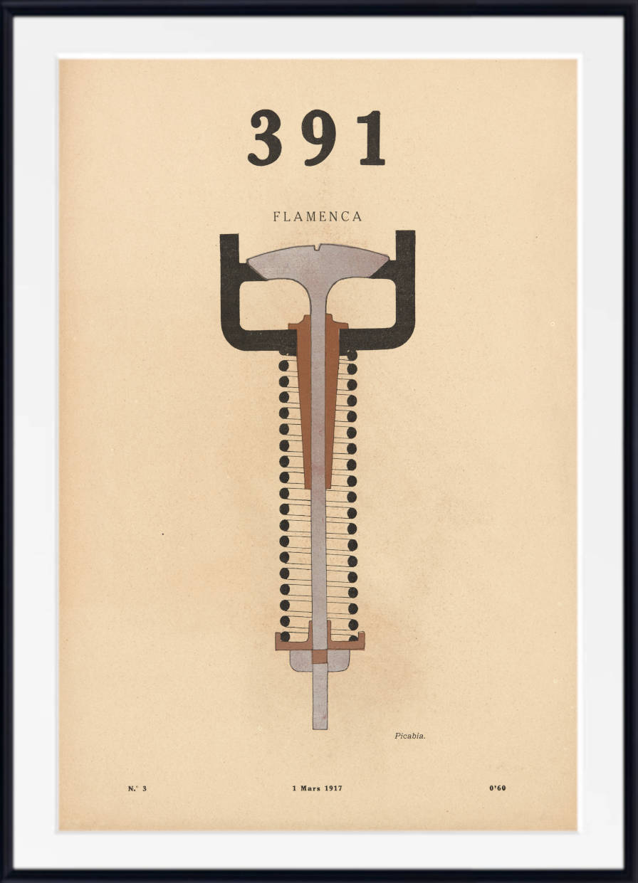 Francis Picabia Print, Front cover (1917)