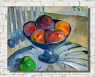 Paul Gauguin Print : Fruit Dish on a Garden Chair (c1890)