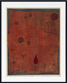 Fruits on Red, Paul Klee Fine Art Print