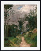 Alfred Sisley Print, Country guard in the forest of Fontainebleau