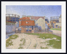 Paul Signac Fine Art Print, Gasometers at Clichy