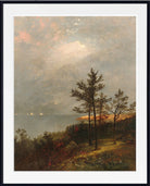 John Frederick Kensett Print, Gathering Storm on Long Island Sound