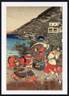 Utagawa Kuniyoshi, Japanese Fine Art Print, Genpei kassen- Settsu Banshu 